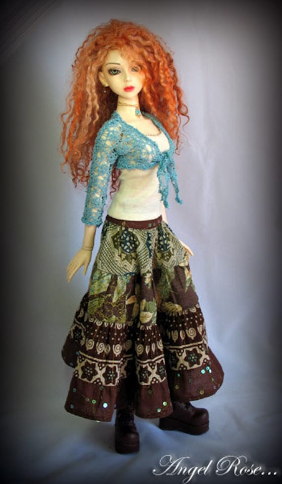 Bohemian Rhapsody Crochet Top and White Skirt Bohemian Rhapsody Crochet Top and White Skirt