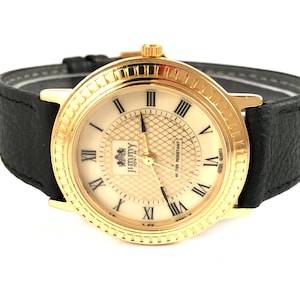 Vintage Jimmy Joven Quarz uhr. Seltene Männer beobachten. Hergestellt in Japan. Männer Armbanduhr. Kommt mit neuer Band.