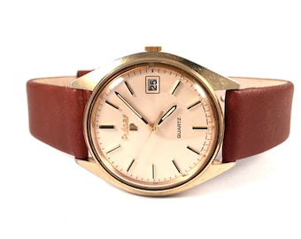 Gli uomini vintage guardano " PULSAR ". Orologio movimento al quarzo. Orologio incantevole e raro. Orologio Vimtage.