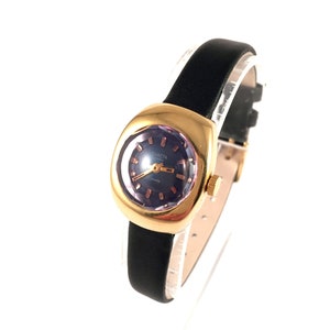 Rare Vintage women watch EXACTA-VOSTOK, mechanical USSR wristwatch,comes with brand new leather band,great gift for him.