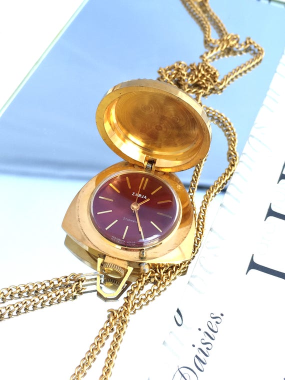 Vintage Women Pendant / Necklace Watch Called Etsy