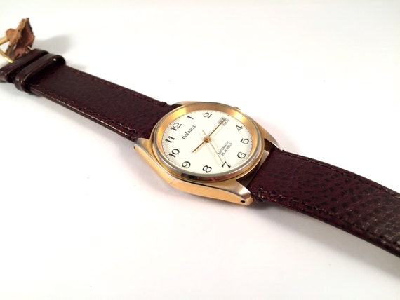 Vintage Swiss men watch " Polaris Automatic " . R… - image 4