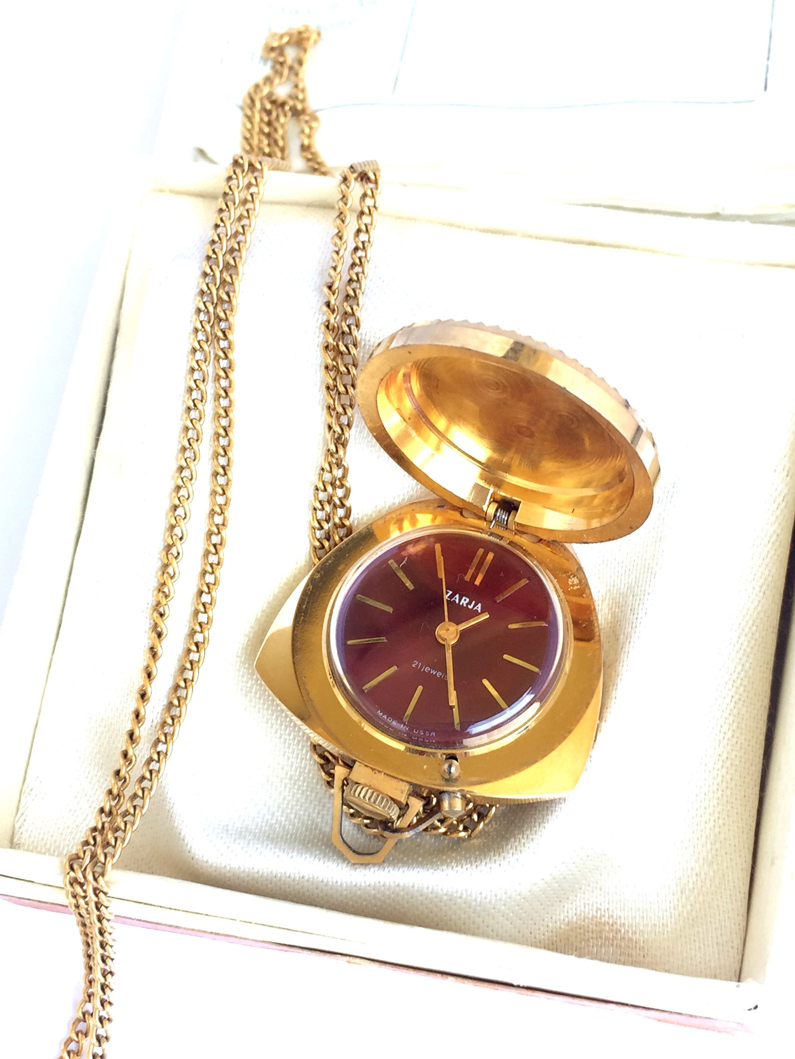Vintage Women Pendant / Necklace Watch Called Etsy