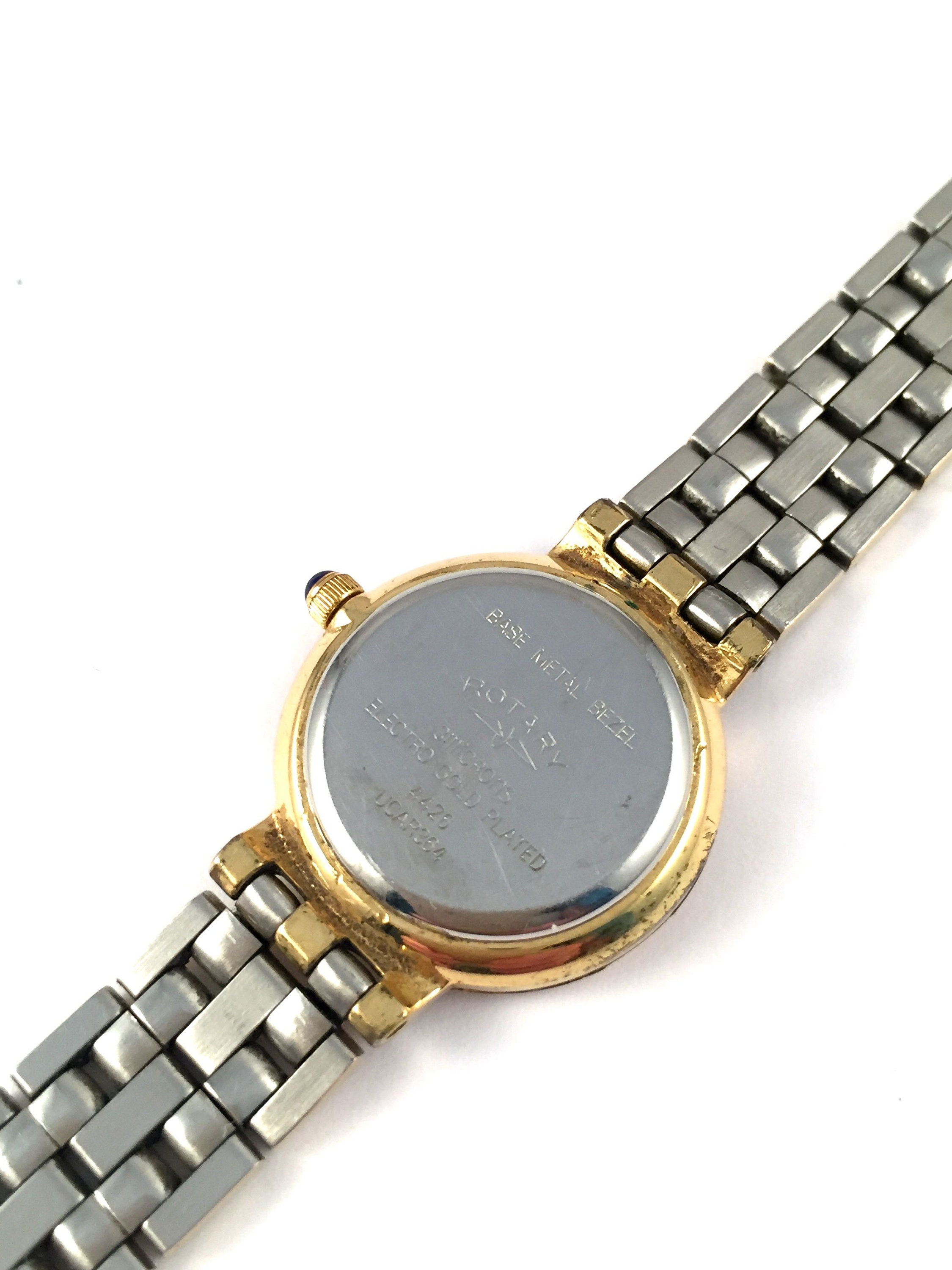 Vintage ROTARY Gold Plated Quartz Ladies Watch90's. Great Etsy UK