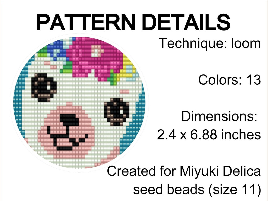 Llama Loom Pattern Animal Print Pattern Llama Bracelet Etsy Llama Loom Pattern Animal Print Pattern Llama Bracelet Etsy
