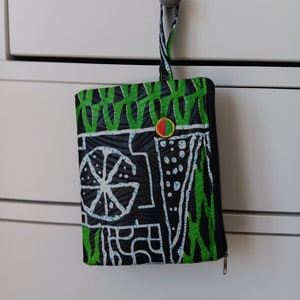 African Print Pouch