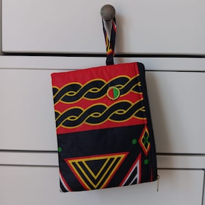African Print Pouch