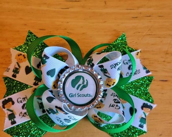 Girl Scouts hairbow