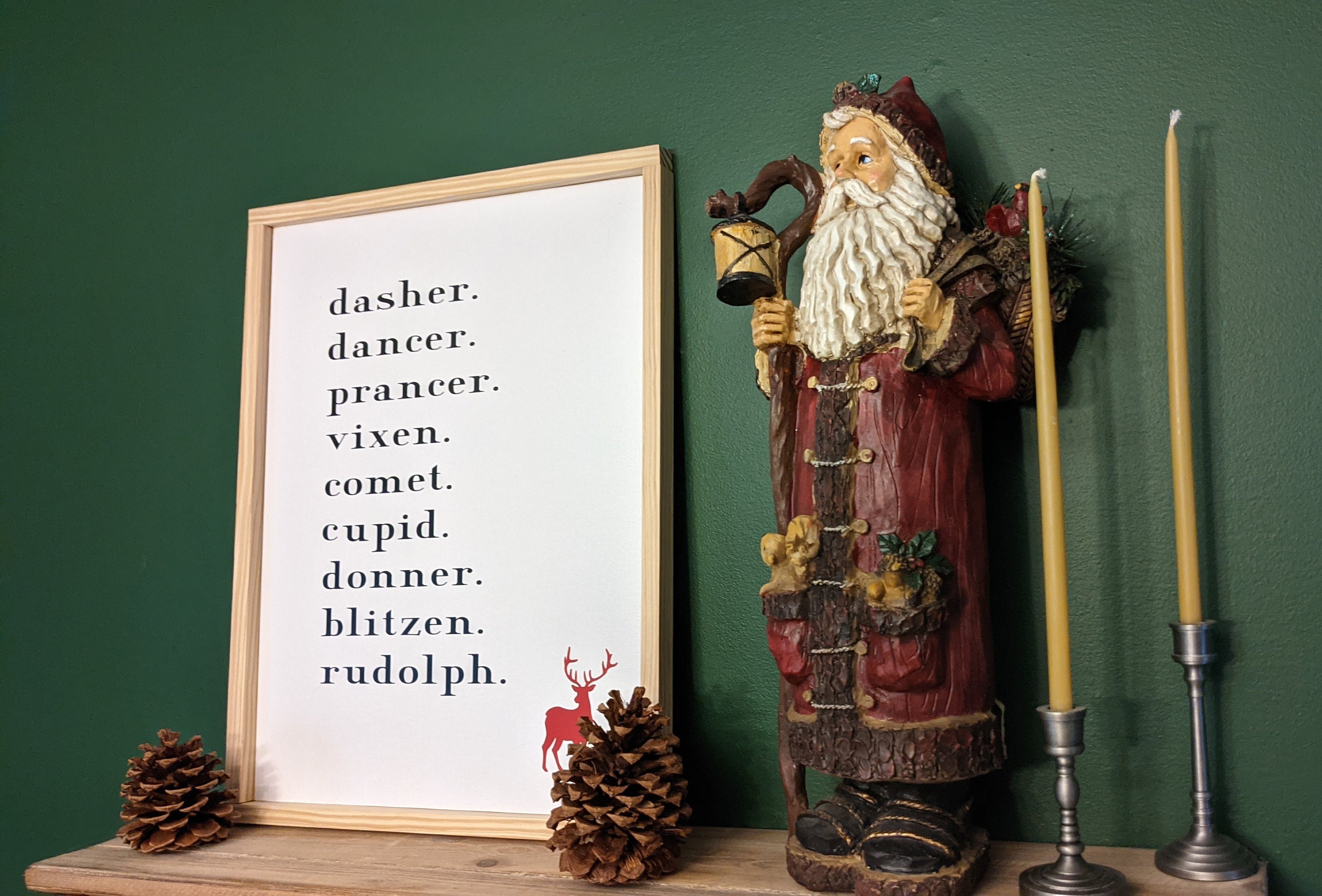 Handgemachte Urlaub Wand Dekor 17 x 13 x | Etsy