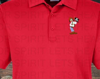 Disney Polo Shirt, Disney Pirate Polo, Mens Mickey Mouse Golf Polo Shirt, Disney Cruise Dri-Fit Polo Shirt, Family Vacation, Pirate Night
