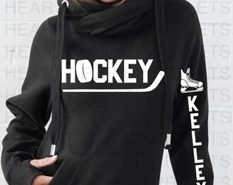 Hockey Mom Hoodie Sweatshirt, Hockey Mom Shirt Hoodie, Personalized Hockey Hoodie, Hockey Sweatshirt for Mom, Team Mom Gift, Mother’s Day