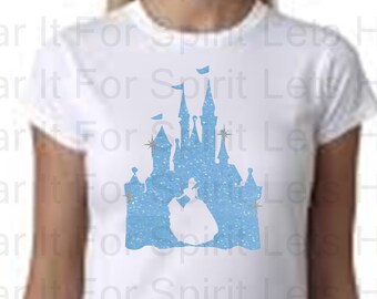Disney Shirt, Cinderella, Castle, Disney Castle Shirt, Cinderella Castle Shirt, Disney Shirts, Custom Disney Shirts, Disney Princess Shirts
