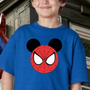 Spiderman Shirt, Disney Spiderman Tee, Spiderman Mickey Shirt, Disney Spiderman Shirt, Personalized Spiderman T-Shirt Disney Family Vacation