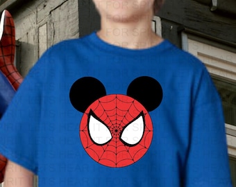Spiderman Shirt, Disney Spiderman Tee, Spiderman Mickey Shirt, Disney Spiderman Shirt, Personalized Spiderman T-Shirt Disney Family Vacation