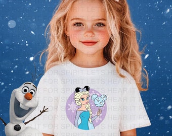 Disney Frozen Princess Shirt, Disney Princesses Fan Shirt, Disney Girls Trip Shirts, Disney Girls Squad Outfit, Disneyland Shirt, Gift