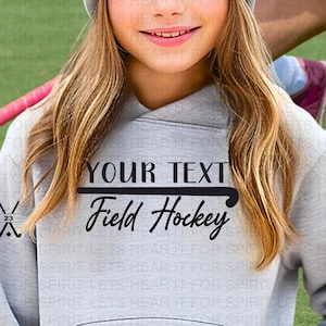 Field Hockey Hoodie Hoodie, Custom Field Hockey Hoodie, Personalized Field Hockey Hoodie, Field Hockey Sweatshirt for Mom, Dad, Player