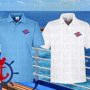 Disney Cruise Performance Polo, Mens Disney Cruise Polo, Boys Disney Polo, Matching Polo Shirts Matching polo