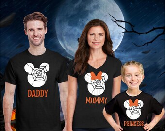 Disney Halloween Matching Family Shirts, Disney Family Shirts, Custom Disney Shirts, Personalized Disney Shirts, Group Halloween Tshirts