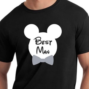 Disney Wedding Shirts, Disney Bride and Grooon Śhirts, Disney Bachelorette Tanks, Disney Bachelor Tees, Mickey Wedding Tees, Bridal Party