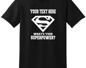 custom superhero shirts