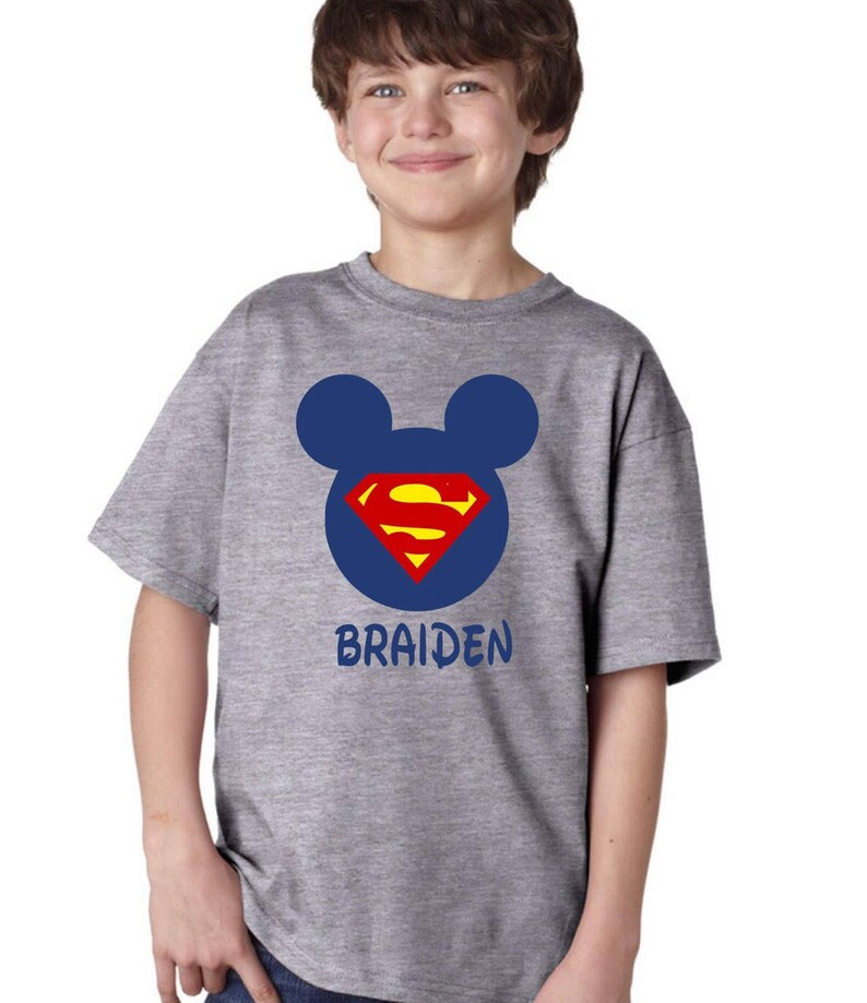 personalized superman shirt