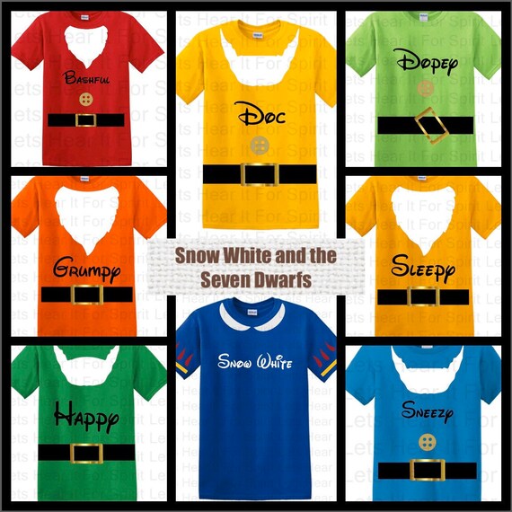 7 dwarfs shirt
