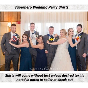 Superhero Shirts, Groomsmen Shirts, Groomsmen Superhero Shirts, Wedding Party Superhero Shirts, Bachelor Party Shirts, Groomsman