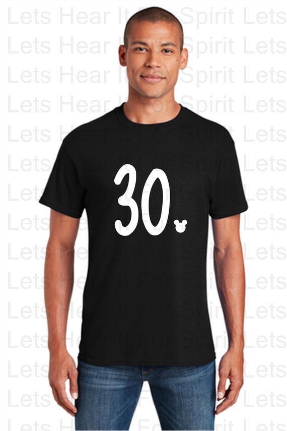 Mens disney birthday shirt sales