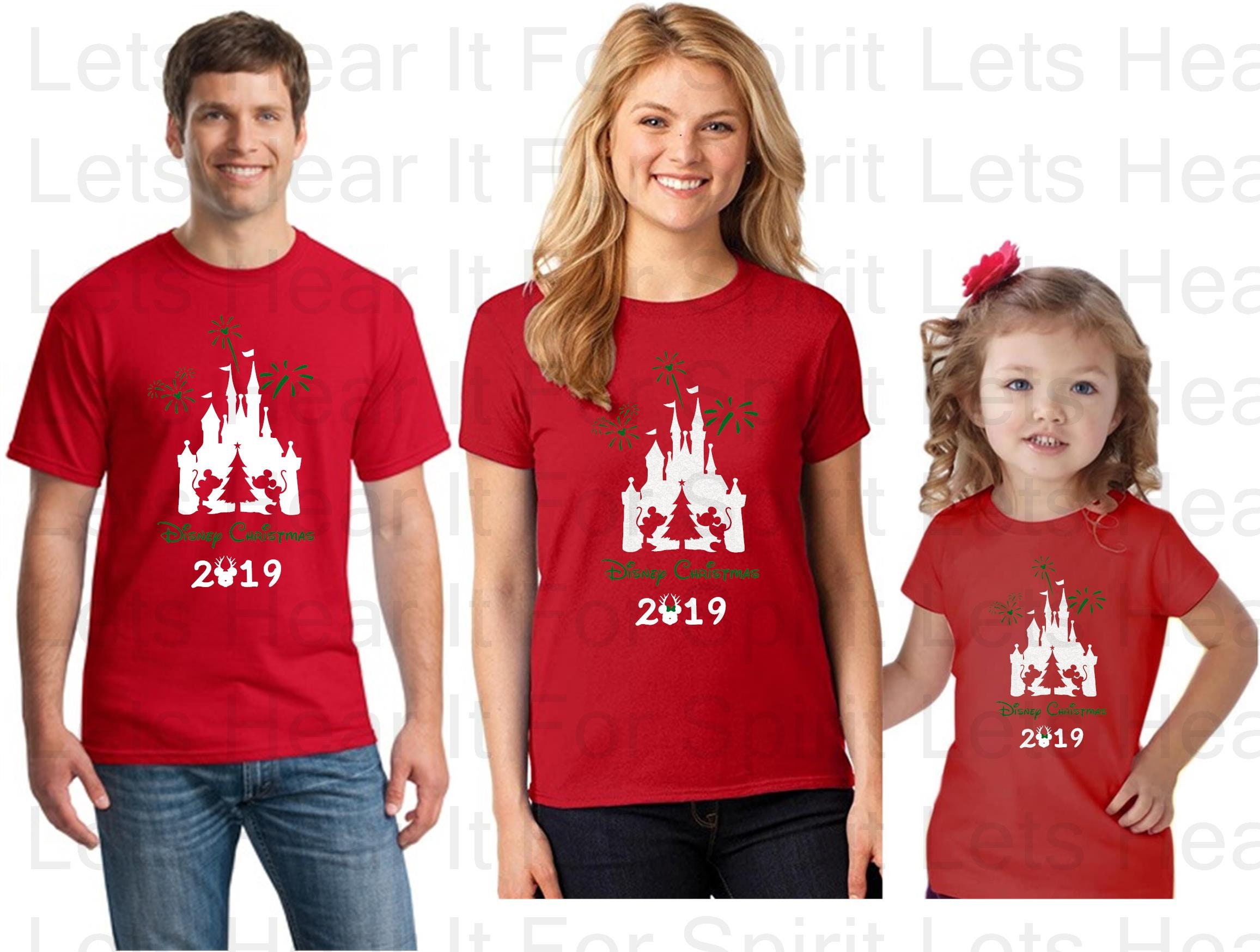 Disney Family Christmas Shirts 