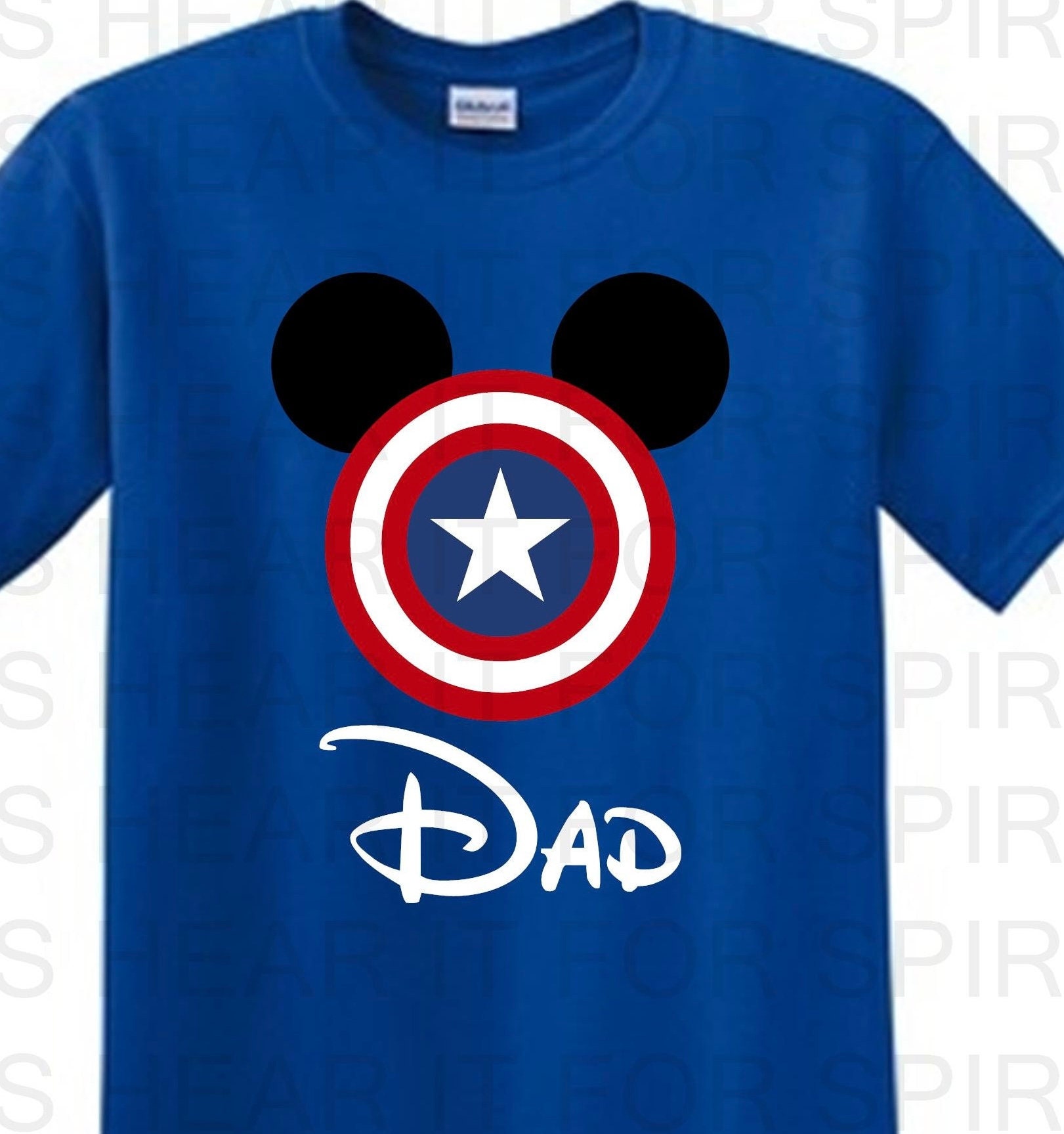 Camiseta del Capitan America camiseta del Capitan America Mickey camiseta de superheroe camiseta personalizada del Capitan America camisetas de vacaciones familiares de Disney Etsy Espana