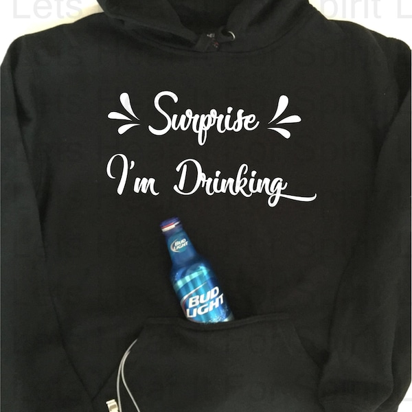 Beer Holder Hoodie Etsy