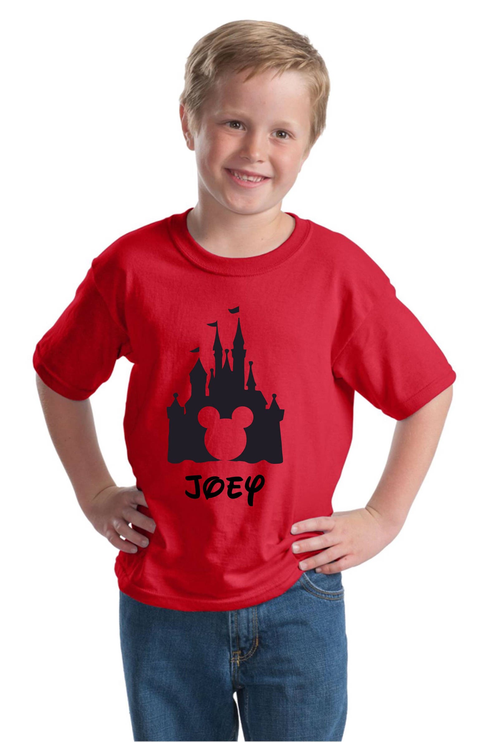 disney cake castle shirt