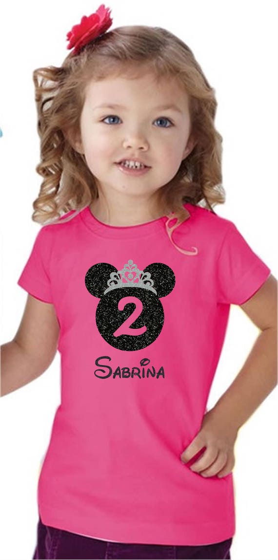 disney birthday girl shirt