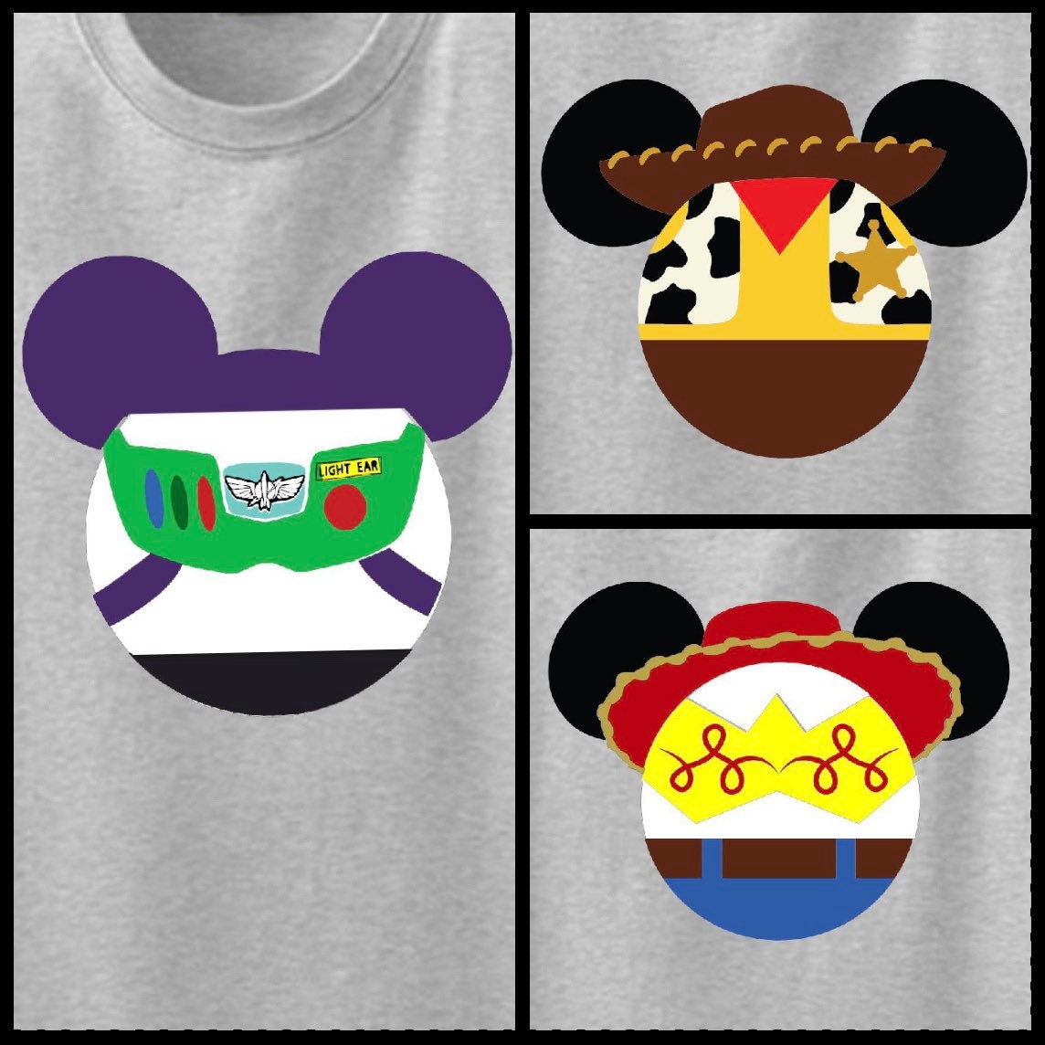disney toy story family shirts