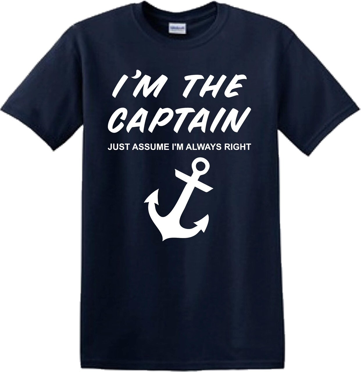 Boating Shirt Boating Shirt for Men I'm the Captain Etsy Canada