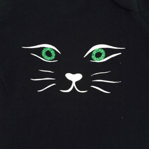 CAT SHIRT, Cat Outfit, Cat Eyes Baby Outfit, Halloween Cat Tee, Cute Halloween Shirt, Cat Eyes Shirts, Cat Lovers Gift, Cat Baby Outfit