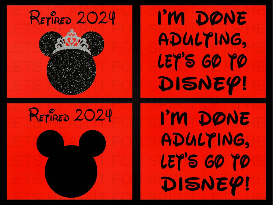 Retired 2025, Disney Retirement Shirt, Retired Minnie Mouse Retirement