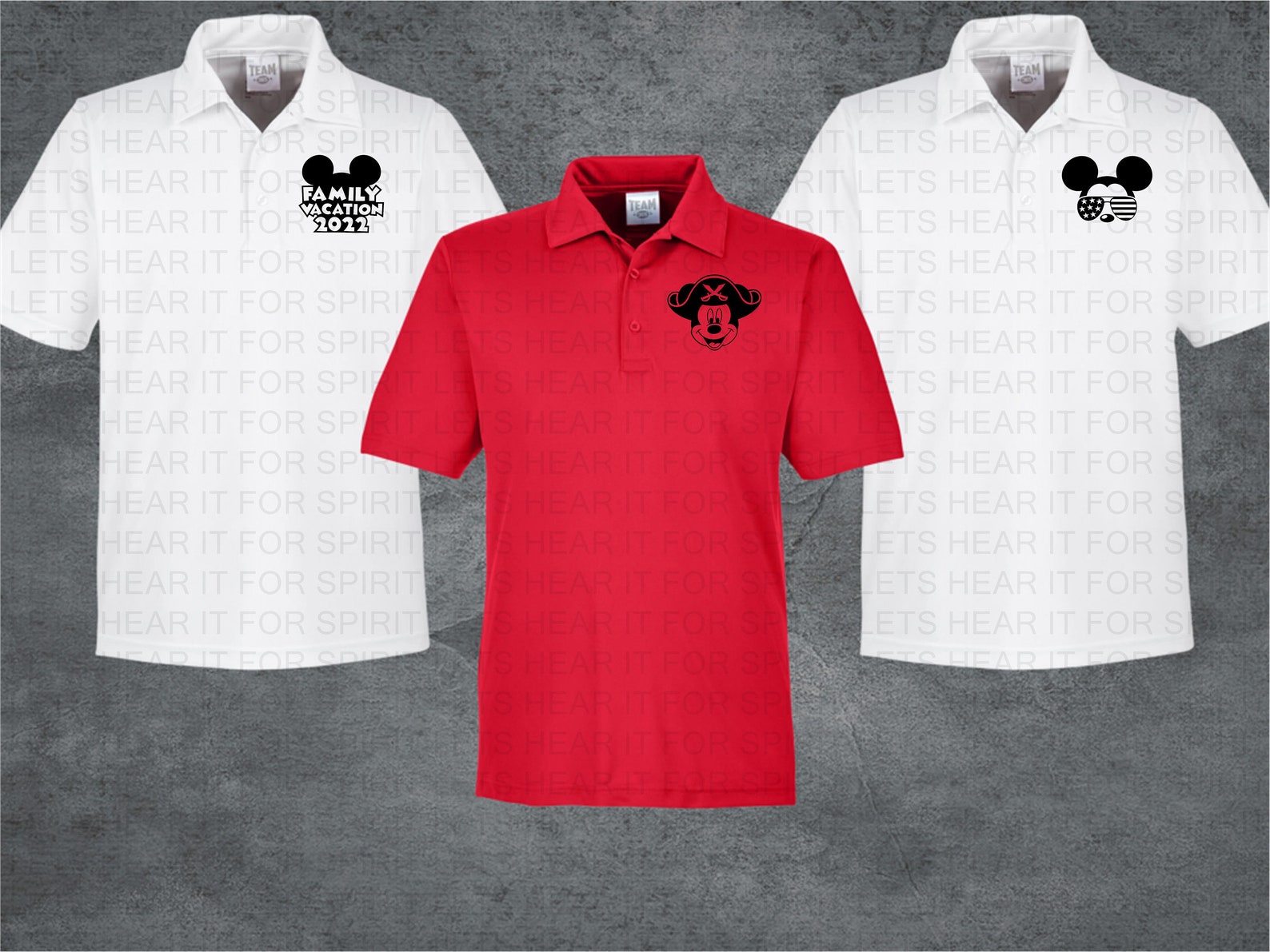 Disney Polo Shirts
 Disney Polo Shirt Mens Mickey Mouse Golf Polo Shirt Mens Etsy