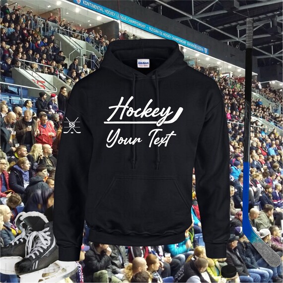 Custom hockey sales hoodie
