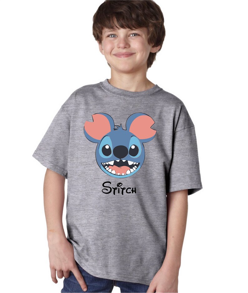 Lilo and Stitch Shirt, Disney Lilo and Stitch Shirts, Disney Family Shirt, Disney Matching Tee, Personalized Lilo and Stitch Tees afbeelding 4