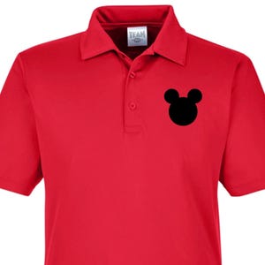 Mens Disney Polo Shirt, Disney Performance Polo, Mens Mickey Mouse Polo Shirt, Mens Disney Castle Shirt, Mens Disney Performance Polo Shirt