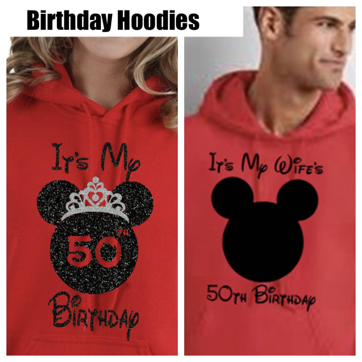 His and hers disney hoodies hotsell