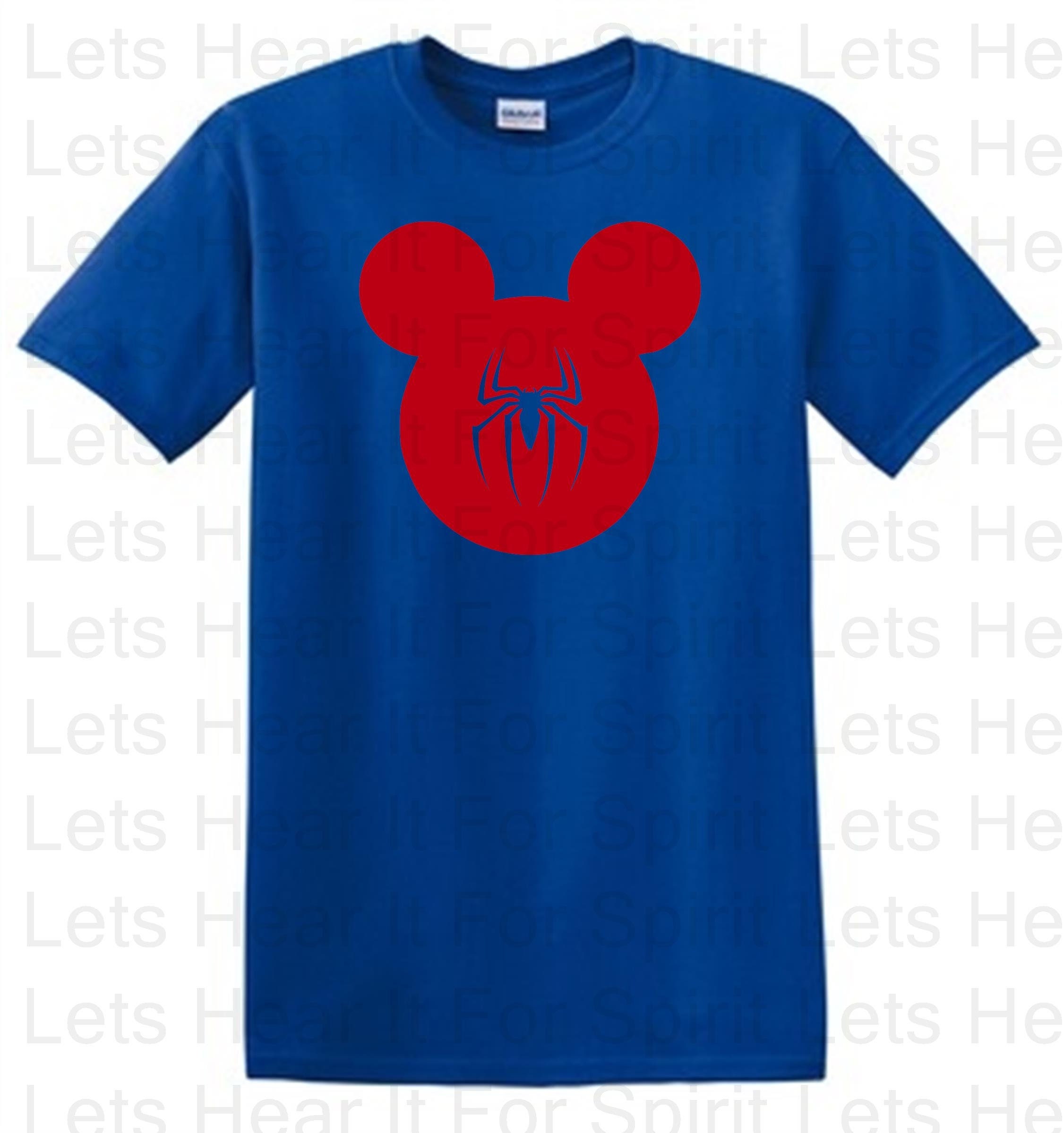 SpiderMan Mickey Shirt/ Disney Spiderman Shirt