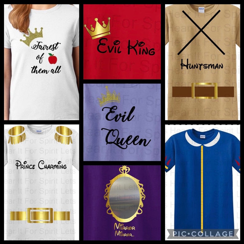 7 Dwarfs Shirts 7 Dwarf Family Tshirts Disney Family image 2