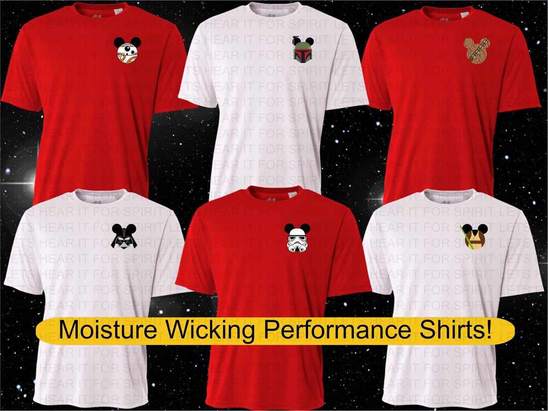 Disney Star Wars Shirt, Disney Star Wars Performance Shirt, Dri Fit