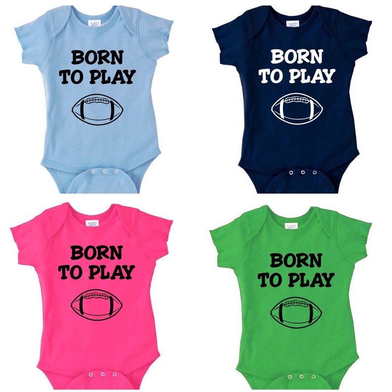Football Baby Outfit Baby Boy Football Outfit Football One Etsy