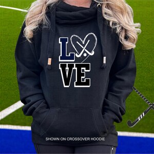 Field Hockey Hoodie Sweatshirt, Love Field Hockey Hoodie, Custom Field Hockey Hoodie, Personalized Field Hockey Hoodie, Field Hockey Gift