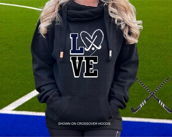 Field Hockey Hoodie Sweatshirt, Love Field Hockey Hoodie, Custom Field Hockey Hoodie, Personalized Field Hockey Hoodie, Field Hockey Gift