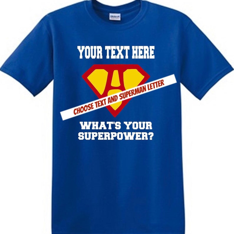 custom superman shirt