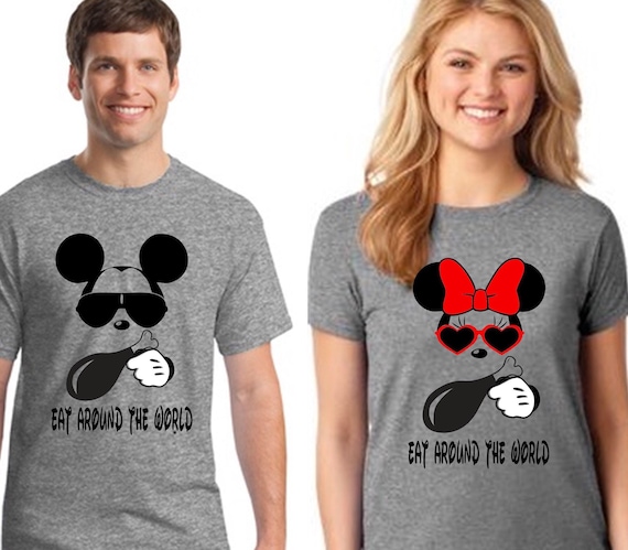 Super Hero Protecting Disney Mickey Mother/'s Day Matching Family Couple T-Shirt